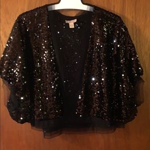 Nordstrom Black sequin jacket